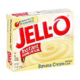 Jell-o Pudding & Pie Filling Instant Banana Cream Left Picture